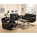 Fabaden Bi-cast Espresso Leather Sofa Set