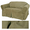 Microsuede Loden Sofa Slipcover