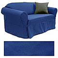 Twill Azure Chair Slipcover