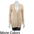 Subtle Luxury Women's Oversized Boyfriend Cardigan