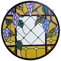 Danforth Art Glass Panel