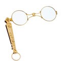 14k Yellow Gold Estate Lorgnettes
