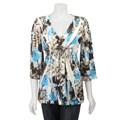 Simply Irresistible Women's Geo Sublimation Print Top