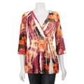 Simply Irresistible Women's Floral Sublimation Top