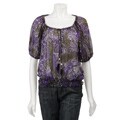 Simply Irresistible Women's Chiffon Balloon Top