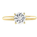 14k Gold 1 1/2ct TDW IGL Certified Diamond Engagement Ring (H, SI)
