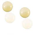 14k Yellow Gold 10-mm Genuine Mother of Peal Stud Earrings