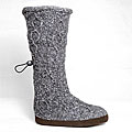 Muk Luks Women's Memory Foam Fluffy Cable Toggle Boots