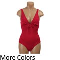 Calvin Klein Women's 1-piece Halter Swimsuit