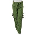 Da Nang Women's Silk Cargo Pants