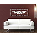 Vinyl Subway Sign Wall Decal