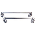 Moen Chrome/ Platinum 18-inch Towel Bars (Set of 2)