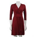 Tammy Mars Women's Belted V-neck Dress