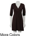 Tammy Mars Women's V-neck Tie-back Dress