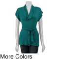 Tammy Mars Women's Cowl Neck Top