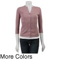 Kersh Women's 3/4-sleeve Cardigan