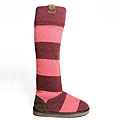 Muk Luks Women's Rugby Stripe Boots