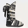 Muk Luks Women's Lace Back Boots