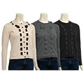 Elio Women's Long-sleeve Cardigan Sweater