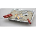 Roadmaster DBQ100 4-pack Portable BBQ Grill-To-Go