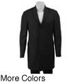 French Connection Men's Wool Blend Car Coat
