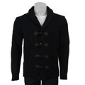 French Connection Men's Toggle Detail Cardigan Sweater