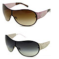 Versace Versus 5038B Women's Metal Shield Sunglasses