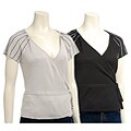 Elio Women's Short-sleeve Belted Sweater