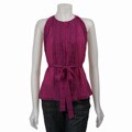 Aryn K Women's Shredded Silk Tank