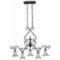 Ascona 5-light Island Chandelier