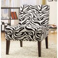 Decor Zebra Print Lounge Chair