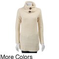 Spring & Mercer Cowl-neck Textured Sweater