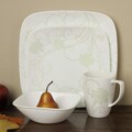 Corelle Square Eloquence 16-piece Dinnerware Set