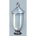 Clear 24-inch Lidded Spice Jar