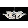Glass Six-light Crystal Ball Chandelier 