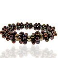 Multi-colored Freshwater Pearl Bracelet (4-4.5 mm/ 7-7.5 mm)