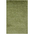 Hand-woven 'Urai' Olive Wool Rug (8' x 10')