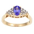 Encore by Le Vian 14k Gold Tanzanite/ 1/5ct TDW Diamond Ring (M-N, SI2-SI3)