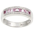 Encore by Le Vian 14k Gold 1/5ct TDW Diamond/ Pink Sapphire Ring (H-I, SI1-SI2)