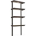 Stylepoint Chestnut 4-shelf Light Shelves