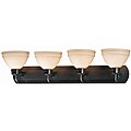 Hillcrest Copper Bronze 4-light Vanity Fixture