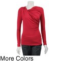 Kische Women's Shoulder Drape Top