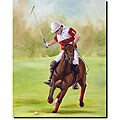 Michelle Moate 'Horse of Sport I' Canvas Art