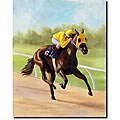 Michelle Moate 'Horse of Sport XI' Canvas Art
