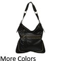Elise M Collection 'Lisa' Studded Shoulder Bag