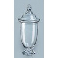 Clear 18-inch Lidded Spice Jar