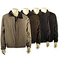Claiborne Men's Microfiber Zipout Blouson Jacket