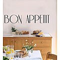 Bon Appetit Vinyl Wall Decal