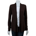 Lily White Women's Crochet Back Cardigan