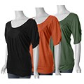 Easy Pickins Women's Plus Size Scoop-neck Tunic